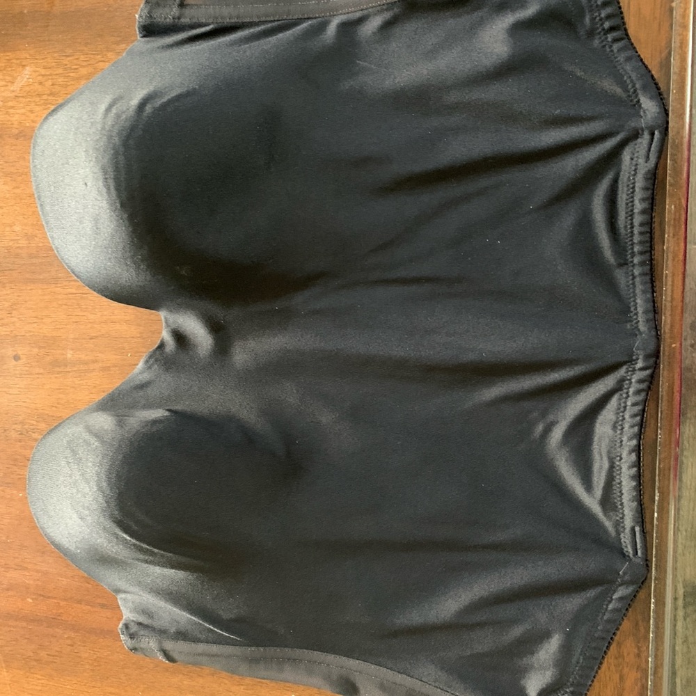 Dominique Black Strapless Bustier with rubbing in Corset